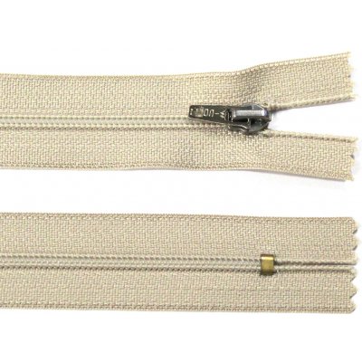 Spirálový zip no.3 nerozepínací 22cm - více barev color: 708 béžová – Hledejceny.cz