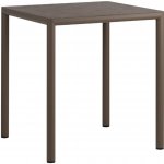 Nardi zahradní stůl Piave 70 x 70 cm Hnědý – Hledejceny.cz