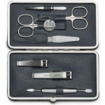 Solingen Dámská kožená sada na manikúru Raute 1036 šedá – Zboží Dáma