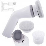 Verk 27031 Elektrický čistící rotační kartáč 2 v 1 bílý – Zboží Dáma