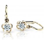 Cutie Jewellery zlaté dětské C1945-10-X-1 fialová – Zboží Dáma