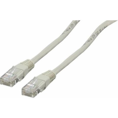 Datacom 1560 patch UTP CAT5E, 10m, šedý – Zboží Živě