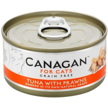 Canagan Cat Tuňák & krevety 75 g