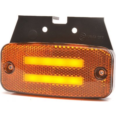 Svítilna boční obrysová LED WAS W158 12-24V, na držáku | Zboží Auto