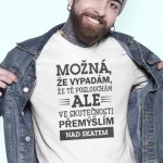 Dámské tričko Přemýšlím nad skatem Světle růžové – Sleviste.cz