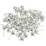 Flora Dekorační hvězdičky á3cm Stříbrné 70ks 8585044103167 – Zboží Mobilmania