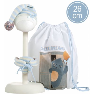 Llorens M26-313 obleček pro miminko New Born 26 cm – Sleviste.cz