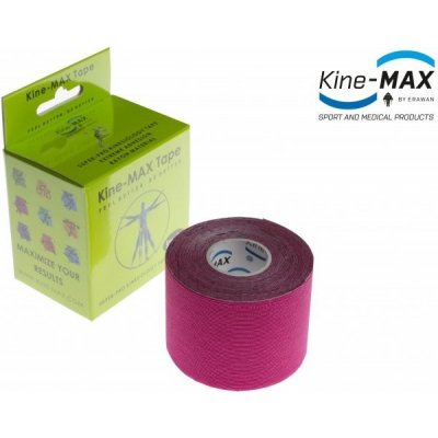 KineMAX Kinesiologický tejp MAX Super Rayon růžový 5 x 5cm