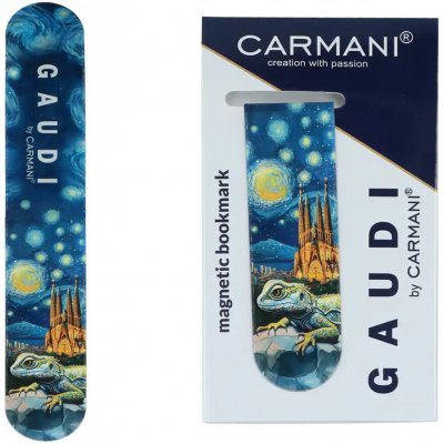 Magnetická záložka, Carmani A. Gaudi – Hledejceny.cz
