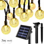 Solarsus 4970 LED solární řetěz 7m 50LED teplá bílá – Hledejceny.cz