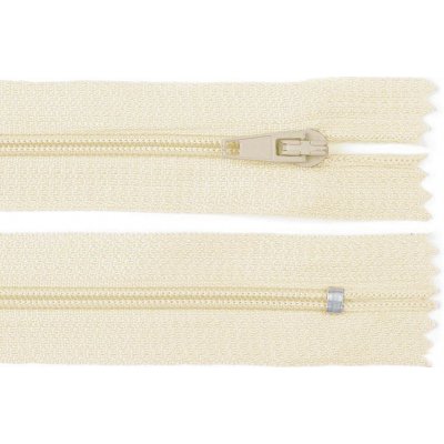 Spirálový zip No 3 délka 20 cm autolock, malé, 103 krémová nejsvět. – Hledejceny.cz