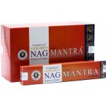 Indie Indické vonné tyčinky Mantra Golden Nag 15 ks – Zboží Dáma