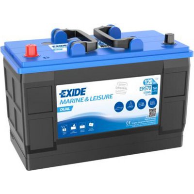 EXIDE DUAL 12V 120Ah 760A ER570 – Sleviste.cz