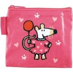 Petit Jour Paris "Maisy Mouse Pink" PVC coated cotton purse peněženka  peněženka - Nejlepší Ceny.cz