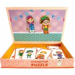 Bino magnetické puzzle Postavičky – Zboží Mobilmania