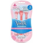 Gillette Venus 3 Sensitive 3 ks – Zboží Dáma
