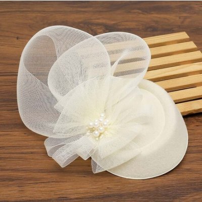 B-TOP Dámský FASCINÁTOR KLOBOUČEK - béžový Typ: Typ 1 – Zboží Dáma B-TOP Dámský FASCINÁTOR KLOBOUČEK - béžový Typ: Typ 1 – Zboží Dáma