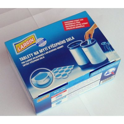 Larrin na mytí výčep.skla tablety 60 ks – HobbyKompas.cz