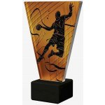 Designová skleněná trofej Házená Výška: 22,5 cm Průměr: 1 cm – Hledejceny.cz