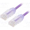 síťový kabel Panduit STP28X1MOR Patch, F/UTP,TX6A-28™, 6a, drát, Cu, LSZH, 1m, oranžový