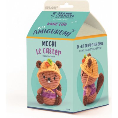 Creative Sada na háčkování Graine bobr 13 cm – Hledejceny.cz