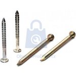 Hřebík konvexní, pozinkovaný 4 x 40 - hobby balení, balení 1 kg – HobbyKompas.cz