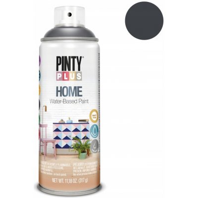 Pinty Plus Home dekorační akrylová barva 400 ml černá – HobbyKompas.cz