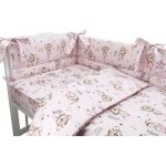 Miminu Mantinel s povlečením 3D bavlna Little Balerina růžová 120 x 90 cm – Sleviste.cz