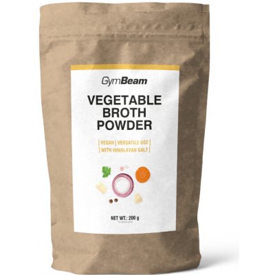 GymBeam Vegetable Broth Powder 200 g – Zboží Dáma