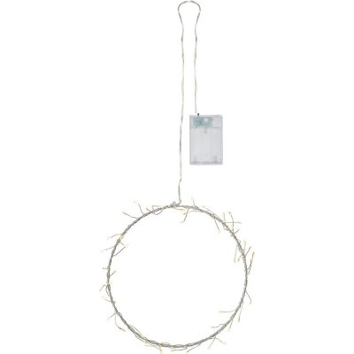 Star trading LED závěsná dekorace POPPY 50xLED P.20cm stříbrná – Hledejceny.cz