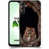 Pouzdro a kryt na mobilní telefon Samsung Pouzdro ACOVER Samsung Galaxy A14 5G s motivem Owl