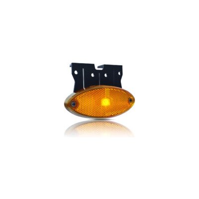 světlo poziční FT-061 Z+K LED s držákem oranžové – Zboží Mobilmania