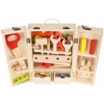 Kruzzel 22697 Dřevěné nářadí v kufříku – Sleviste.cz