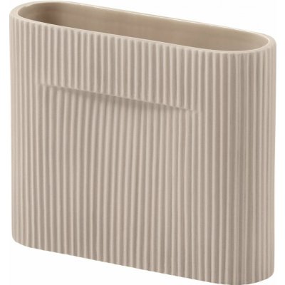 Muuto Váza Ridge 17, Beige, RIDVAS16A01 – Hledejceny.cz