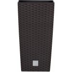 Prosperplast Rato square hnědý 26,5 x 26,5 x 50 cm – Hledejceny.cz