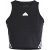 Dámské sportovní tílko adidas Future Icons 3 Stripes Tank Top Womens Black/White