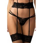 Svůdný podvazkový pás Nutris černý – Zboží Mobilmania