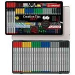 STABILO Kreativní set STABILO Creative Tips CLASSIC 6 různých barev 30 ks sada v plechu – Hledejceny.cz