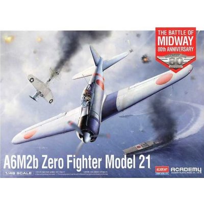 Academy A6M2b Zero Fighter Model 21 1:48 – Zboží Dáma Academy A6M2b Zero Fighter Model 21 1:48 – Zboží Dáma