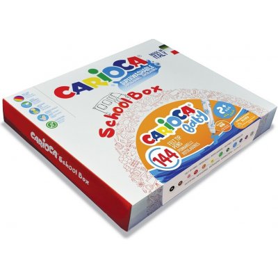 Fixy CARIOCA dětské Baby 2+, 144 ks školní box – Zboží Mobilmania