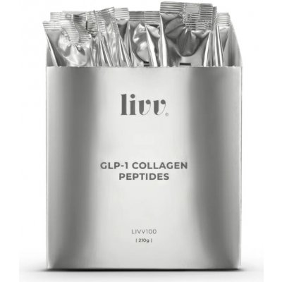 LIVV GLP-1 Collagen Peptides lesní ovoce 30×7 g – Hledejceny.cz