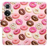 Pouzdro iSaprio Flip s kapsičkami na karty - Donuts Pattern 03 Honor 50 / Huawei Nova 9 – Sleviste.cz