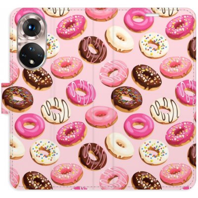 Pouzdro iSaprio Flip s kapsičkami na karty - Donuts Pattern 03 Honor 50 / Huawei Nova 9