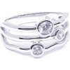 Prsteny Jan Kos jewellery Stříbrný prsten MHT 3065 SW