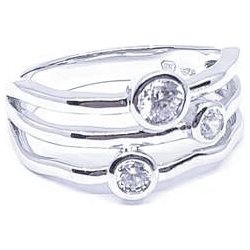 Jan Kos jewellery Stříbrný prsten MHT 3065 SW