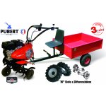 PUBERT VARIO 65B C3 s vozíkem VARES HV 220L + 2x šípová kola 450x10 s diferenciálem