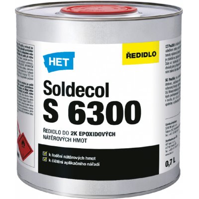 HET Soldecol Ředidlo S6300 0,7 l – HobbyKompas.cz