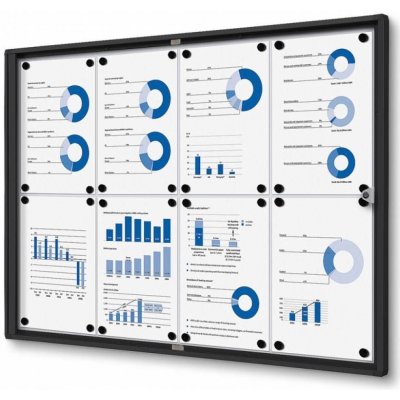 A-Z Reklama CZ Informační Vitrína interiérová SCXS9xA4C9005 9 x A4 – Zboží Živě