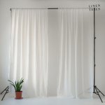 Linen Tales Bílá záclona 130x275 cm Daytime – Linen Tales – Hledejceny.cz