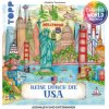 Omalovánka Colorful World Weltreise Reise durch die USA